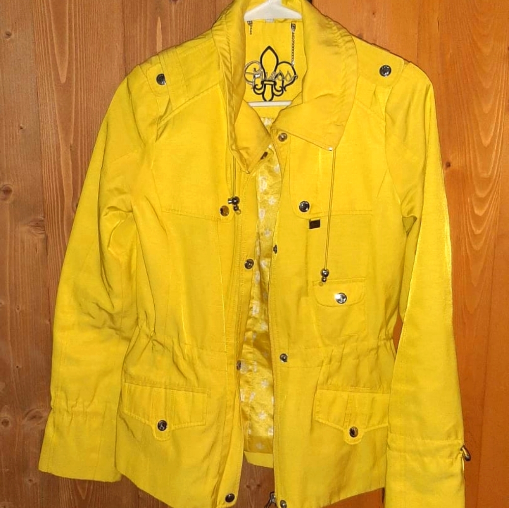 Yellow Guess Raincoat